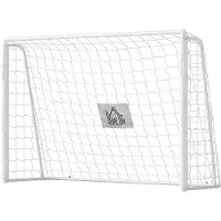 HOMCOM Fußballtor für Jugendliche & Erwachsener 186 x 123 cm für Garten