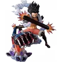 HEO One Piece Figuarts ZERO Extra Battle PVC Statue Monkey D. Luffy Gear 4 Snake Man King Cobra 21 cm