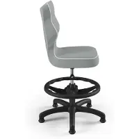 Entelo Ergonomischer Kinderstuhl mit Fußstütze Petit Black Jasmine 03