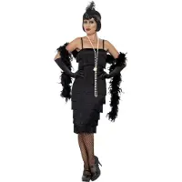 Smiffys Schwarzer Flapper