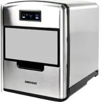 Syntrox Germany Edelstahl kleine Eiswürfelmaschine Gastro Donostia Eiswürfelbereiter