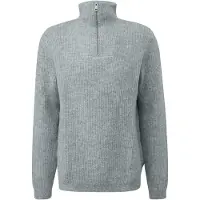 s.Oliver Strickpullover Troyer Strickpullover in Wolloptik