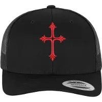 Mister tee Goth Cross Trucker Cap black one size