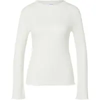 Comma T-Shirt Langarmshirt aus Ajoursjersey