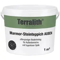 Terralith Marmor Steinteppich Contrasto Tre für 1 m2 Außen Fein 2-4 mm