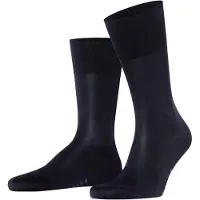 Falke Socken "Tiago", Herren, Gr. 47-48, Sockengröße, blau (schwarz navy (6375)), Obermaterial: 93% Baumwolle CO. 5% Polyamid PA. 2% Elasthan EL., glatt, Socken Socken