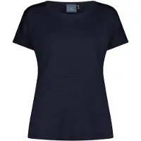 CMP Woman T-shirt black blue (N950) 46
