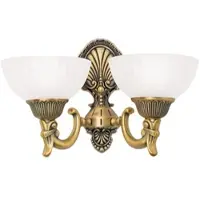 Orion Wandlampe Rocca, dimmbar, für Wohn- / Esszimmer, Metall, Antik, Wandleuchte, Wandlampe Innen