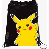 Pokémon Pikachu Turnbeutel, Schwarz