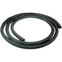 Roline PVC Gewebeschlauch für Kabelbündelung, selbst-schliessend, schwarz, 2,5 m