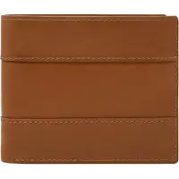 Fossil Kartenetui Everett Bifold Flip ID Saddle hellbraun
