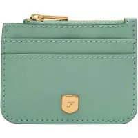 Fossil Kartenhalter Schlüsselmäppchen Lennox Zip Card Case Mist grün