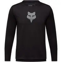 FOX Racing - Kid's Ranger L/S Jersey Fox Head - Radtrikot Gr M schwarz