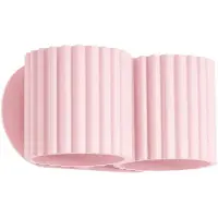 Sollux Wandleuchte AURA 2 rosa G9 2xG9 8W Aluminium 10x12x21cm Lighting