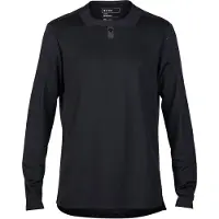 FOX Langarm Fahrradtrikot für den Sommer - DEFEND - Schwarz 2XL