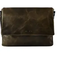 Greenburry Umhängetasche Newport Crossover Bag British Green olivgrün