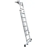 Euroline Premium 328 Plakatleiter 2x7 Sprossen