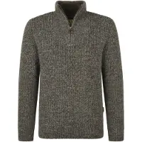 Barbour NewTyne Zip Pullover Wool Dunkelgrün