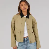 Bench Damen - Tayah Kurze Utility-Jacke - Beige