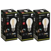 Eglo E27 LED-Z MATTER A60 RGBW 7.5W 806lm clear - 3 pack