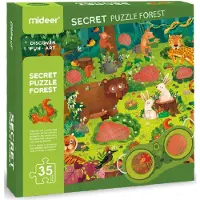 Mideer Secret Puzzle Forest, 35 Stück(e), Tiere, 3 Jahr(e)