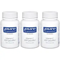 Pure Encapsulations Vitamin C 400 gepuffert Kaps. x3 3x180 St Kapseln