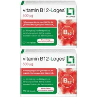 Vitamin B12-Loges 500 µg Kapseln x2 2x180 St