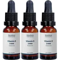 NatuGena GmbH Vitamin D 2000 Öl x3 3x15 ml