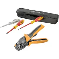 Weidmuller PZ 6 ROTO ADJ SD PROMO 2919580000 Crimpzange Werkzeugtasche unbestückt (L x B x H) 309 x 141 x 58 mm