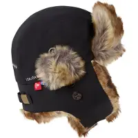 Isbjörn of Sweden Squirell Winter Cap Kids 52/54 black (00) 52/54cm