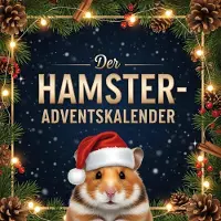 Sonstige Verlage Adventskalender Hamster: 24 liebevoll illustrierte Kapitel mit Keksrezepten, Bastelideen und Hamster-Fakten