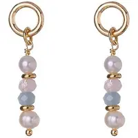 Alisia - Charming dangle earrings with genuine pearls and morganite AL4512.01.000