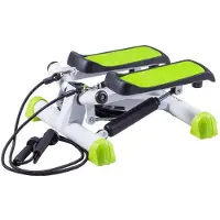 Northix Twist Stepper mit Kabeln und Fitnesszähler ModernHome