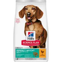 Hill's Pet Nutrition Adult Perfect Weight Small & Mini mit Huhn Hundefutter | 1,5 kg