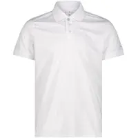 CMP Herren Outdoor Polo Shirt aus Pique mit Dry-Function weiss 48