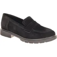 Gabor 4001.01 Damenschuhe - elegante Slipper - Halbschuhe schwarz