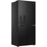 Haier Multi Door "HCR58S18CWMB", Energieeffizienz: C, schwarz, B:83cm H:185cm T:63,7cm, Kühlschränke, Wasserdispenser mit Tank, Multi Door
