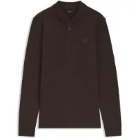 BOSS Passerby 10256683 Orange Langarm-polo
