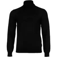 Armani Exchange für Herren. 8NZM3CZM8AZ1200 Schwarzer Rollkragenpullover (XL), Lässig, Wolle