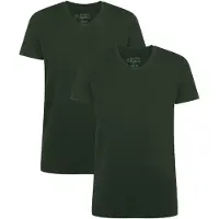 Bamboo Basics Herren T-Shirt VELO, 2er Pack - Unterhemd, V-Neck, Single Jersey