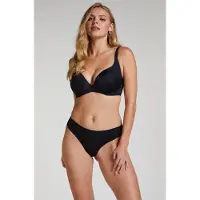 Hunkemoller Invisible Brazilian Lace Back Schwarz