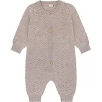 CeLaVi Jumpsuit - Knitted mocha meringue melange (2122) 100
