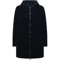 Cecil TOS Teddy Matmix Coat 15631 dark navy blue Größe XL