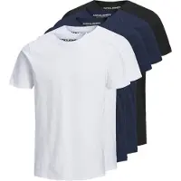 Jack & Jones Organic Basic 5 Pack Kurzarm-t-shirt
