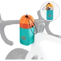 RockBros Fahrrad Flaschenhalter Tasche mit Isolierung und Schultergurt, Lenker- & Gesäßtasche, Ø 9 cm