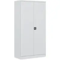 Ceha Schwerlast Werkstatt- und Lagerschrank 1945 x 1000 x 665 mm mit 4 Fachböden 150 kg Tragkraft | RAL7035 lichtgrau