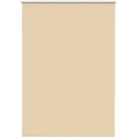 vidaXL Verdunkelungsrollo Beige 105x175 cm Stoffbreite 100,7 cm