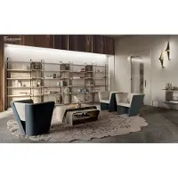 AEA Bücher Regal Möbel Wohnzimmer Regale Wohnwand Wände Italienische Einrichtung