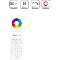 MiBoxer C8 RGB+CCT Fernbedienung, 8 Zonen zum Dimmen & zur Farbsteuerung - Farbe...