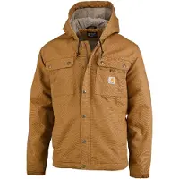 Carhartt Jacke Washed Duck Sherpa-Lined